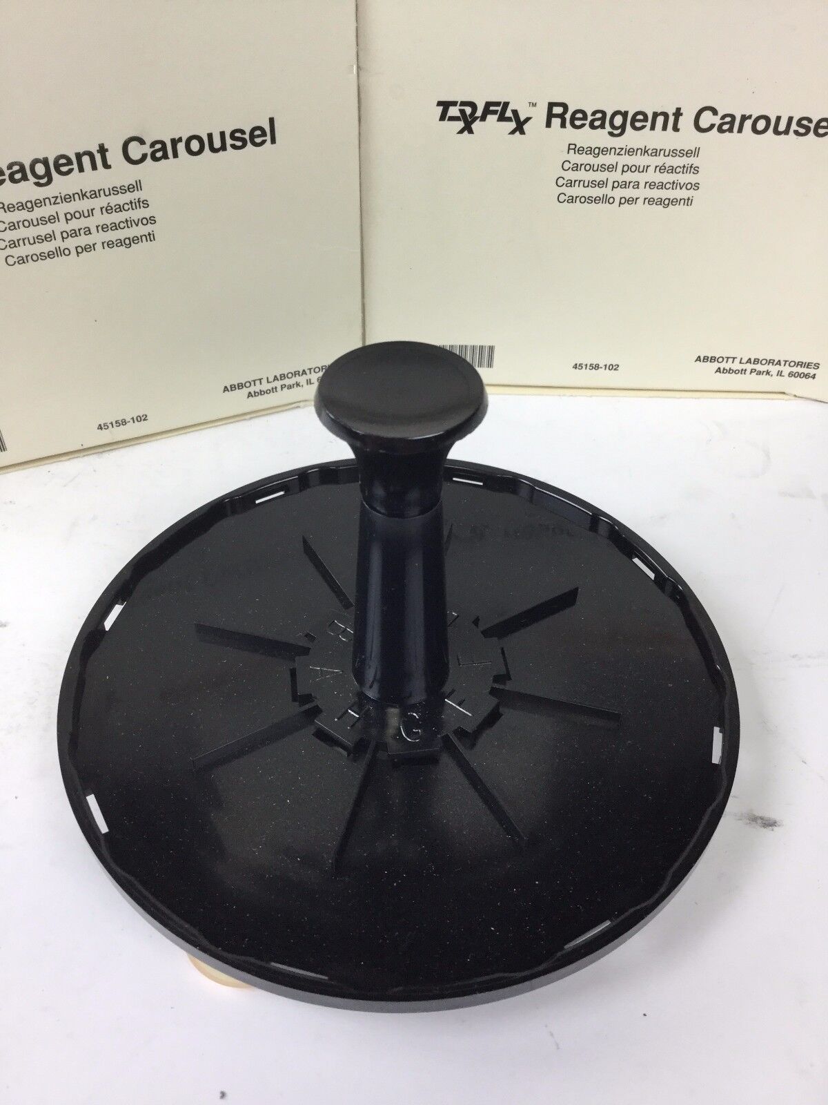 Abbott Laboratories Reagent Carousel LN 04A24-10 (Lot of 3)