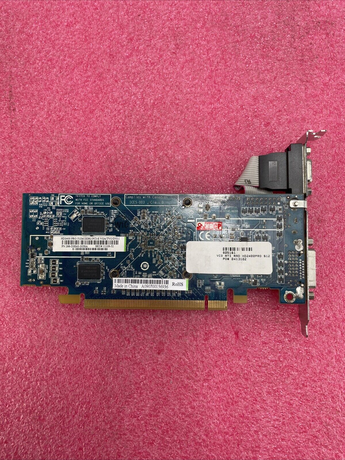 Saphire ATI HD2400 Pro 512M GDDR2 PCI-e Graphics Card