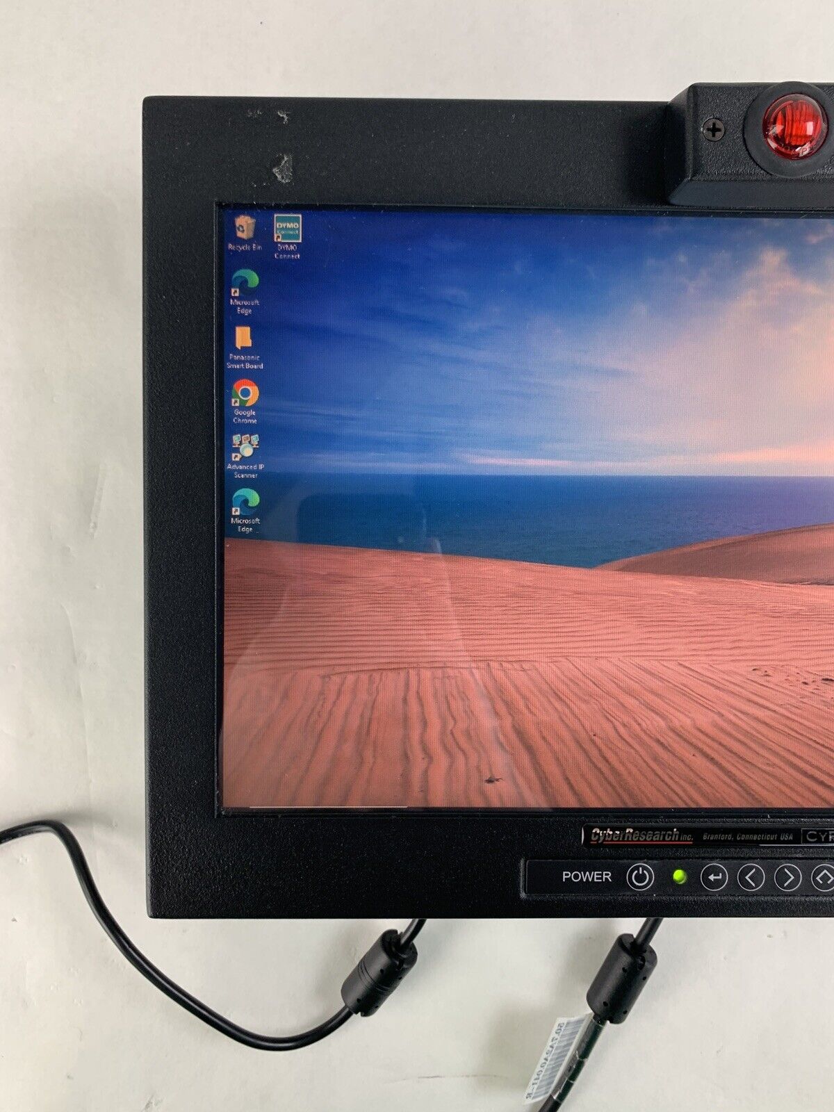 Cyber Research CRBF 15WD-TCU-D CYRAQ 15 High Resolution 15" LCD Touch Monitor