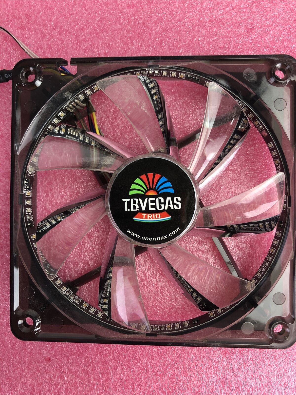 TBVEGAS UCTVT12P 120MM LED Fans With programed lighting