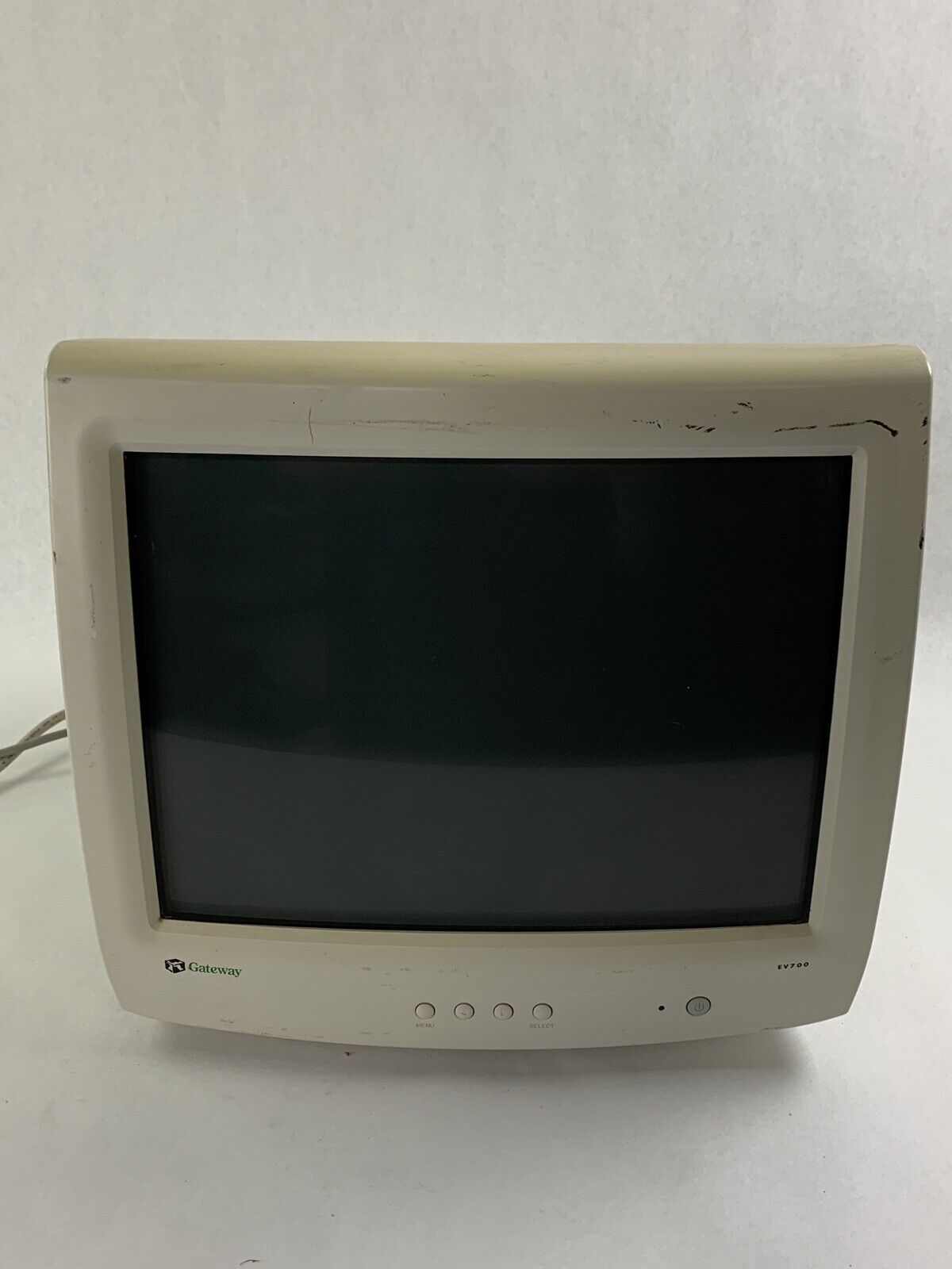 Gateway EV700C 17” VGA CRT Computer Monitor 1280x1024 Retro Gaming No Stand