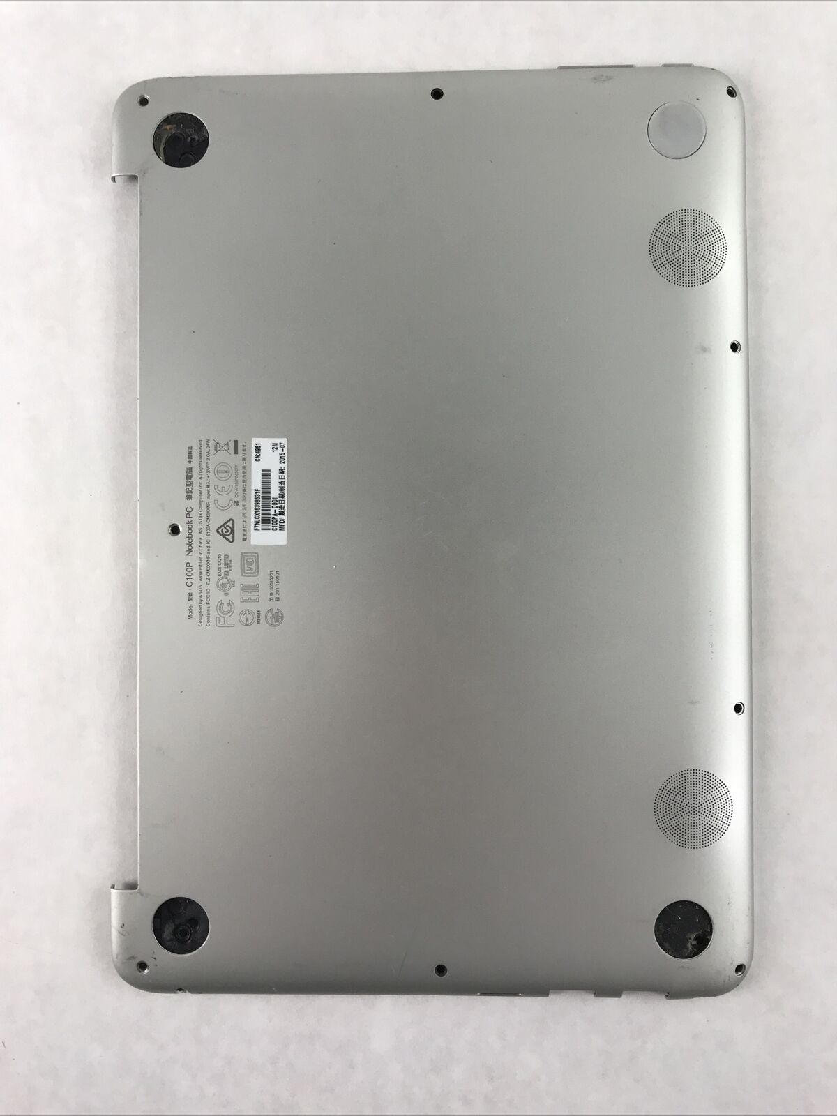 Asus Notebook PC C100P Bottom Base Cover 13NL0971AM0312