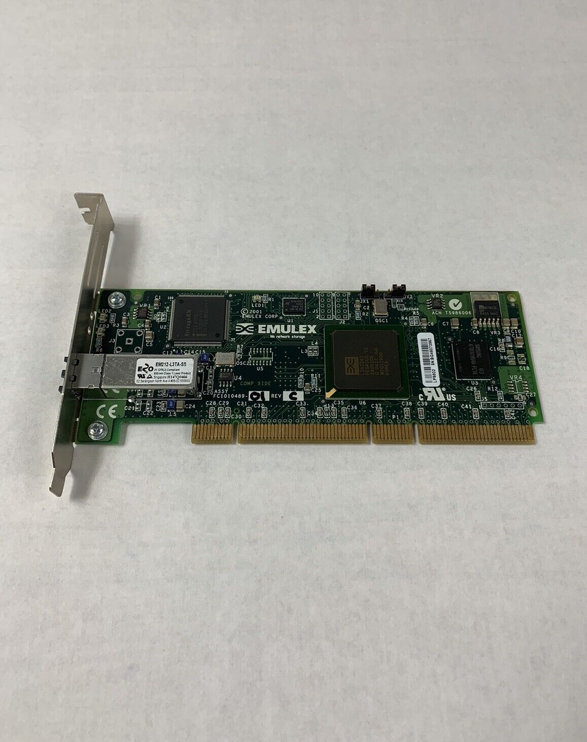 HP 2GB PCI-x FC LP9802 Network Adapter 336070-001 FC1010489-01 Emulex Cards