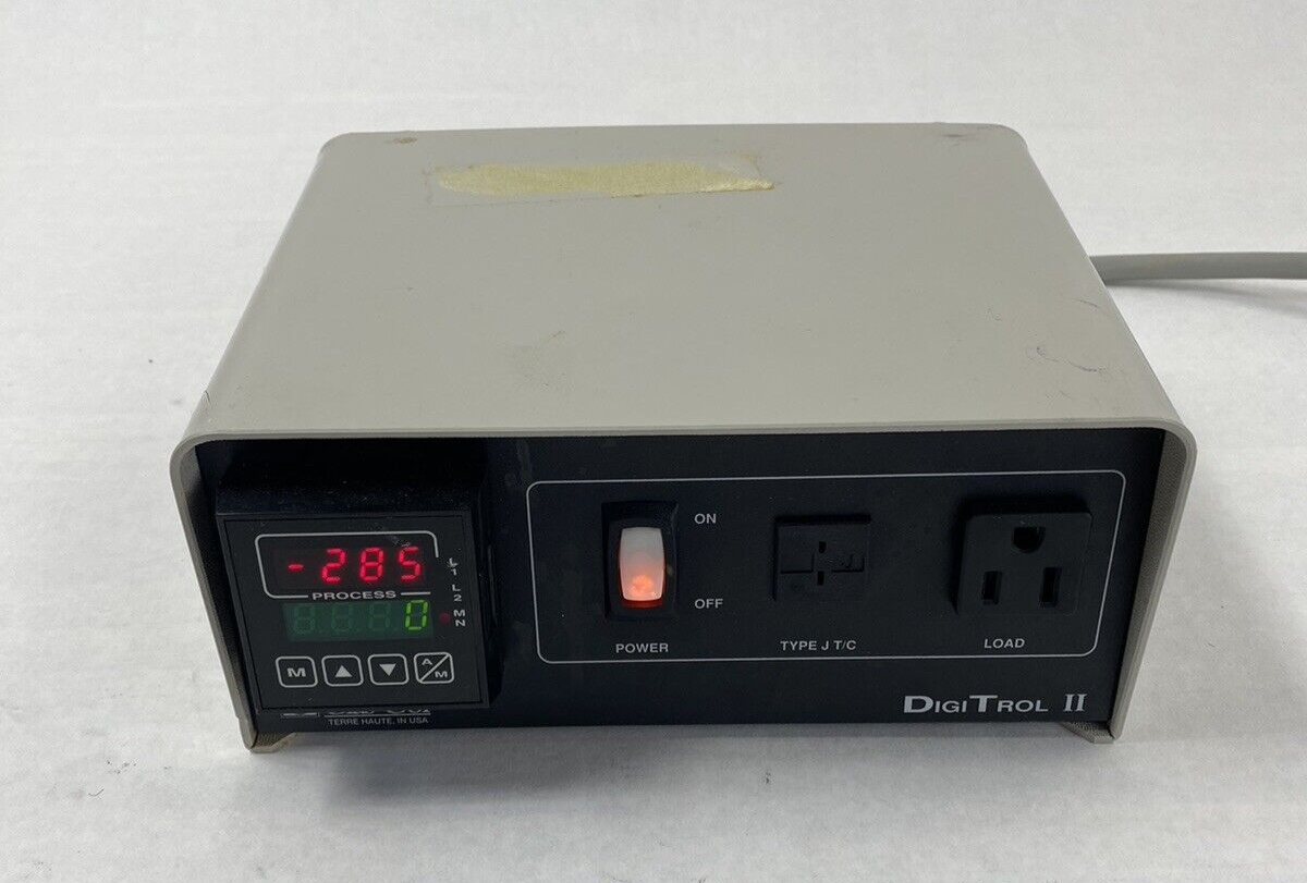 Glas-Col Digi Trol II 104A PL612 Temperature Controller Power Tested