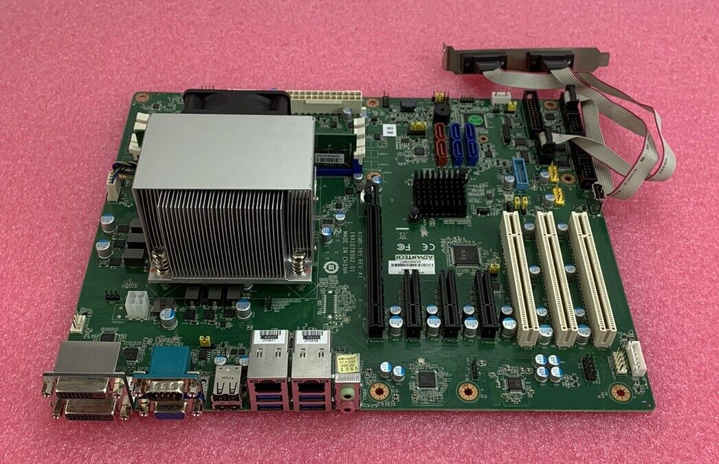 Advantech IMB-785 Motherboard Intel Core i7-6700 3.4GHz 8GB RAM w/ Shield