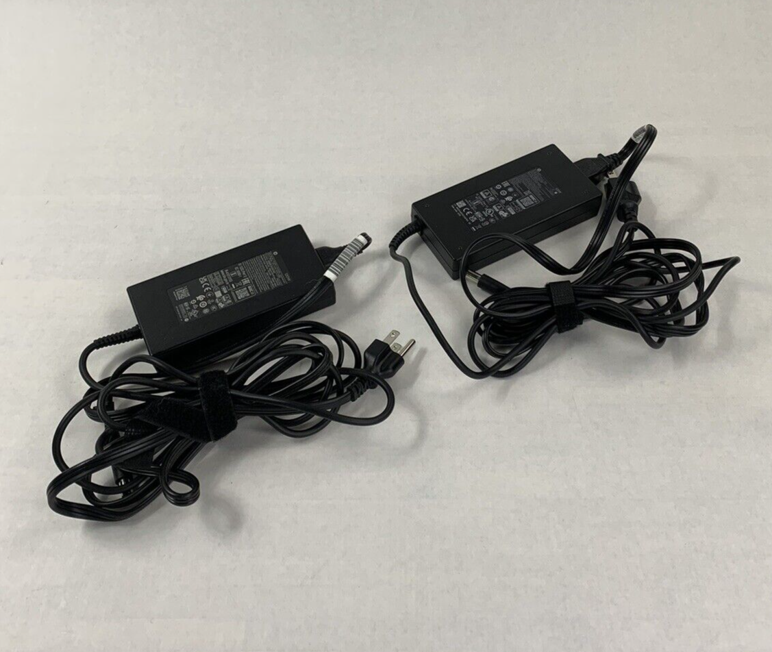 Mixed Lot of 2 HP TPN-CA19 and TPN-DA19 120W AC Adapter Docking Station