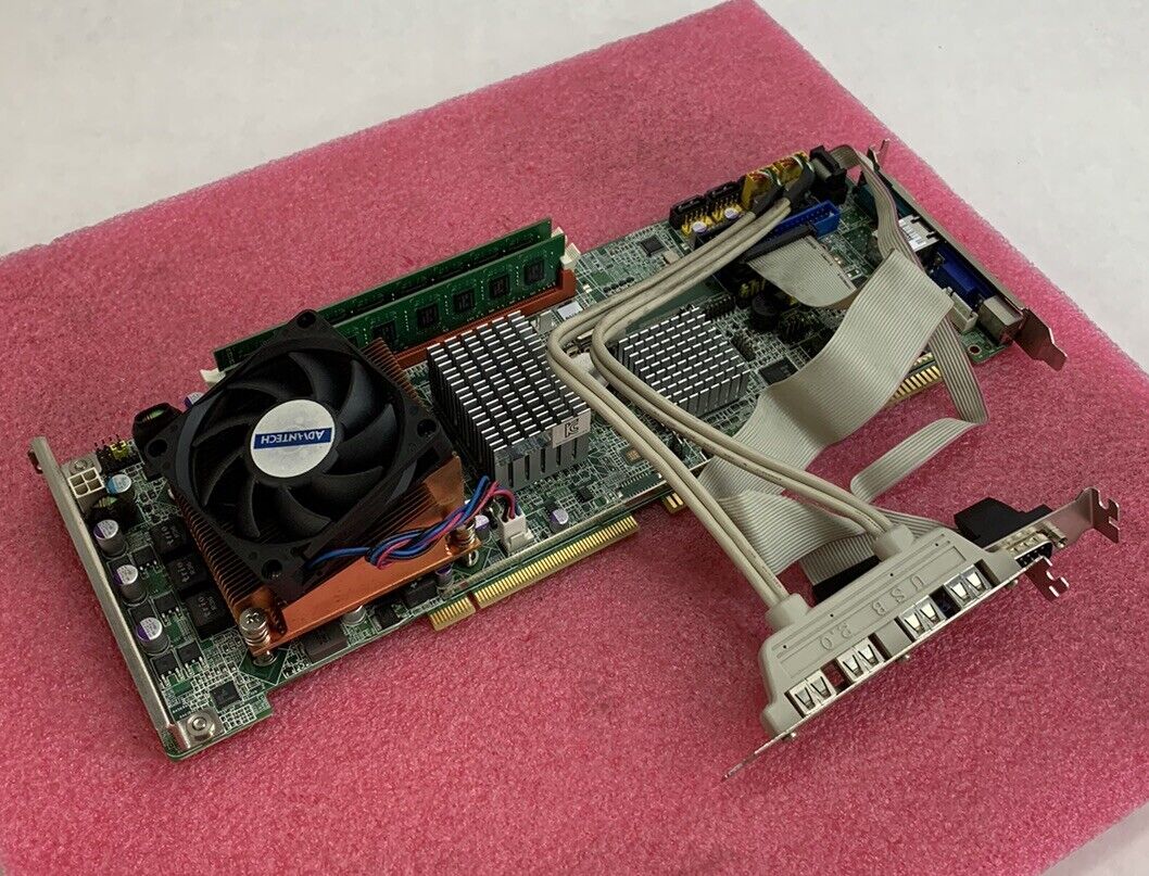 Advantech IPC-619 CPU Board Intel Core 2 Quad Q9400 2.66GHz 4GB RAM