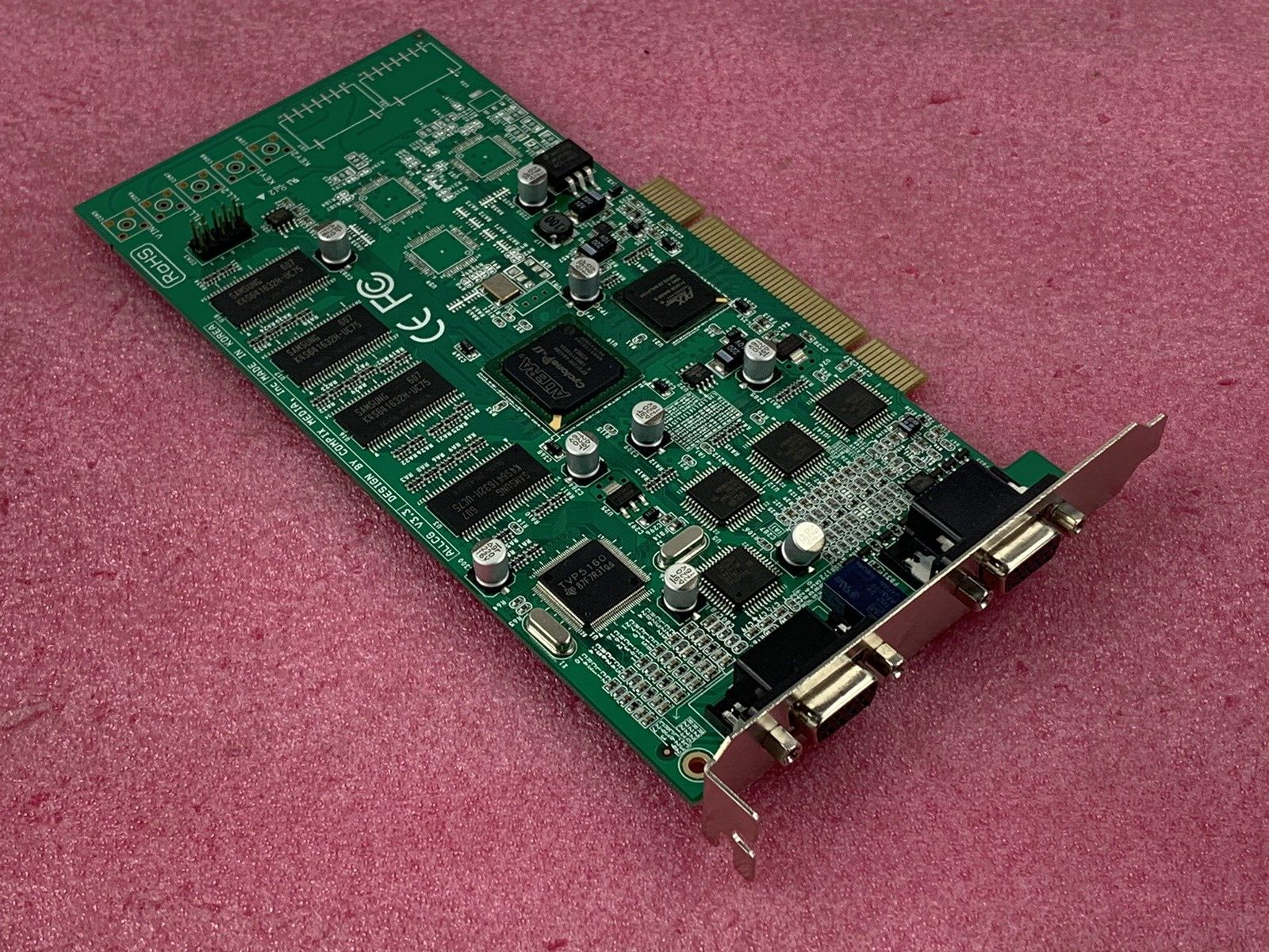 Compix Media Inc. GenVGA4-SA-176 PCI Interface Card ALLCG V3.3 RoHS