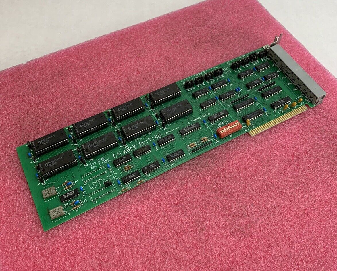 Calaway 24028-01 8-Channel Serial Card