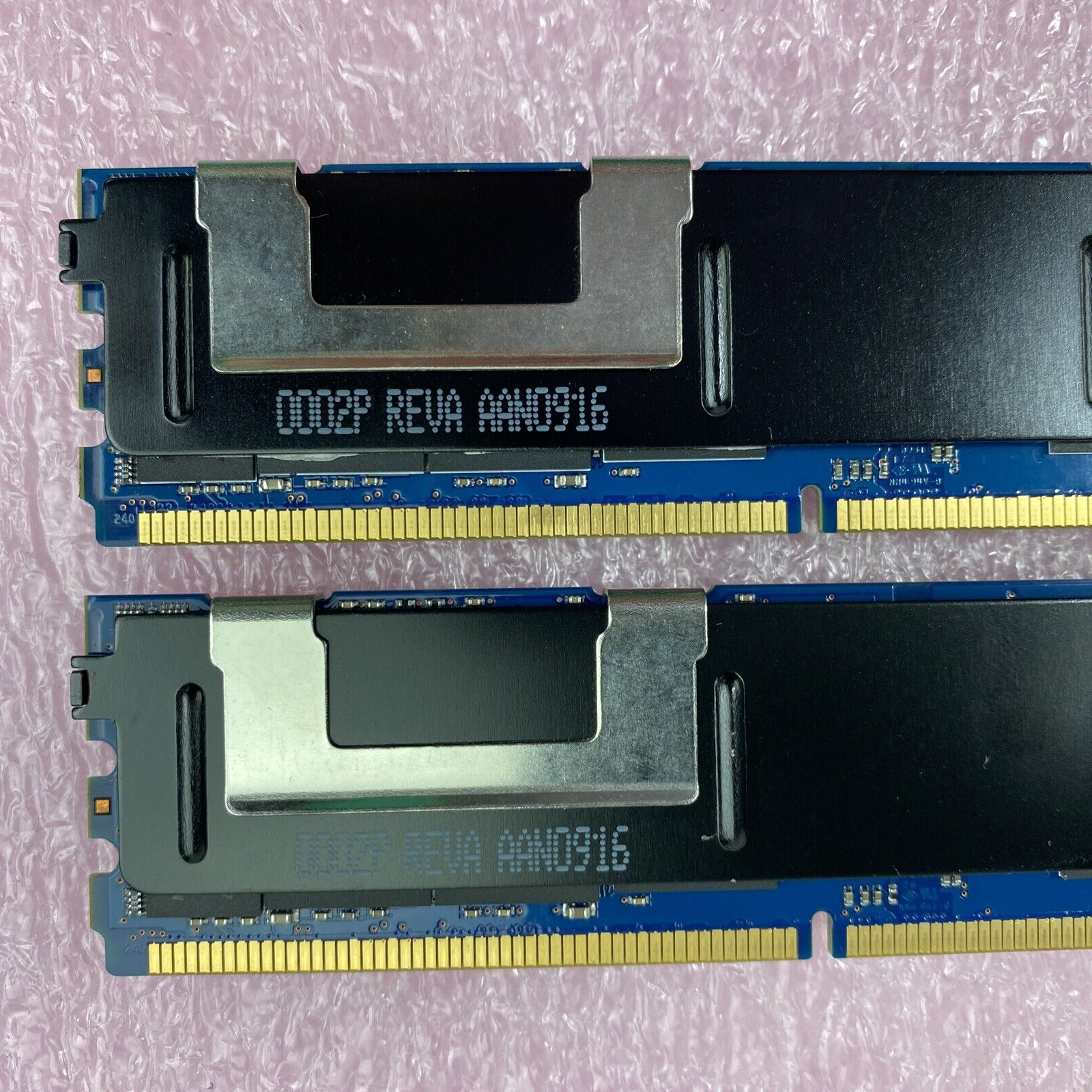 2x 4GB Nanya HP 398708-061 PC2-5300F 667MHz 2Rx4 ECC DDR2 FBDIMM Server Memory