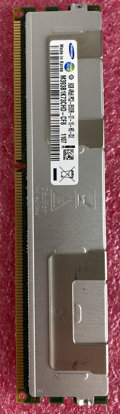 Samsung M393B1K73CHD-CF8 8GB PC3-8500 DDR3-1066MHz ECC Quad Rank Memory