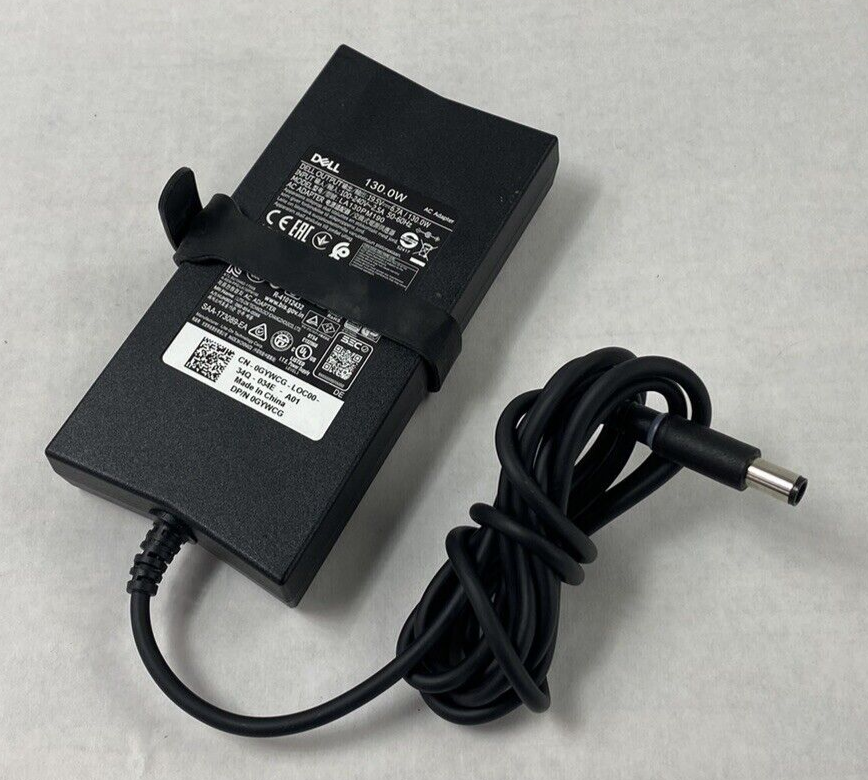 Mixed Lot of 2 Dell DA130PE1-00 LA130PM190 130W 19.5V 6.7A AC Adapter