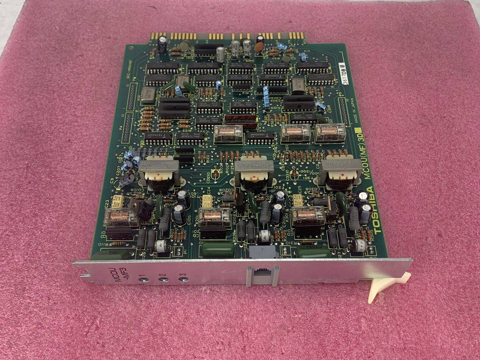 Toshiba Strata VI Card - MCOU-MF3D - 3 Port CO Trunk Card