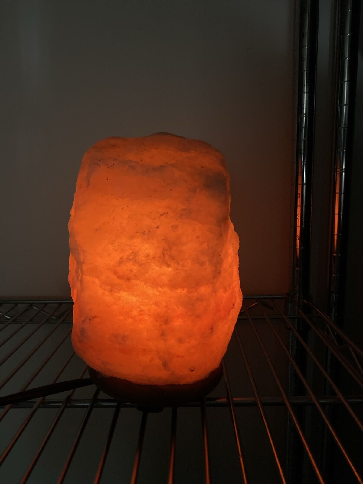 Salt Lamp Himalayan Pink Dimmer Switch 40W 7.3 lbs 8" Height 5.5" Diameter