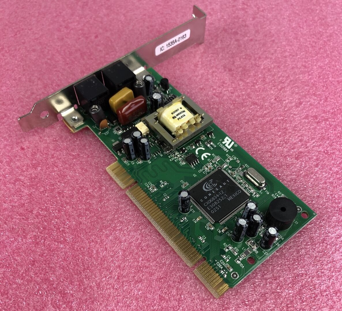 Zoom Telephonics V.92 PCI 56K Modem 3025C Series 0163