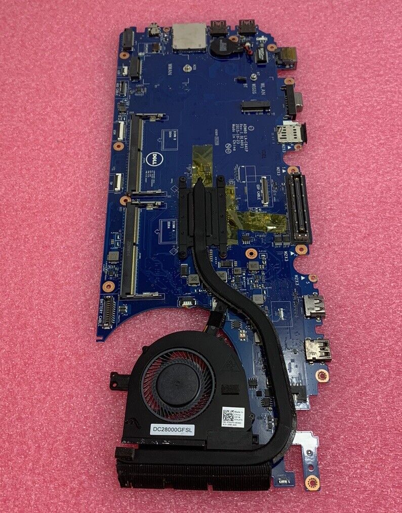 Dell JGMFT Latitude E5570 Laptop Motherboard Intel Core i5-6200U 2.3GHz