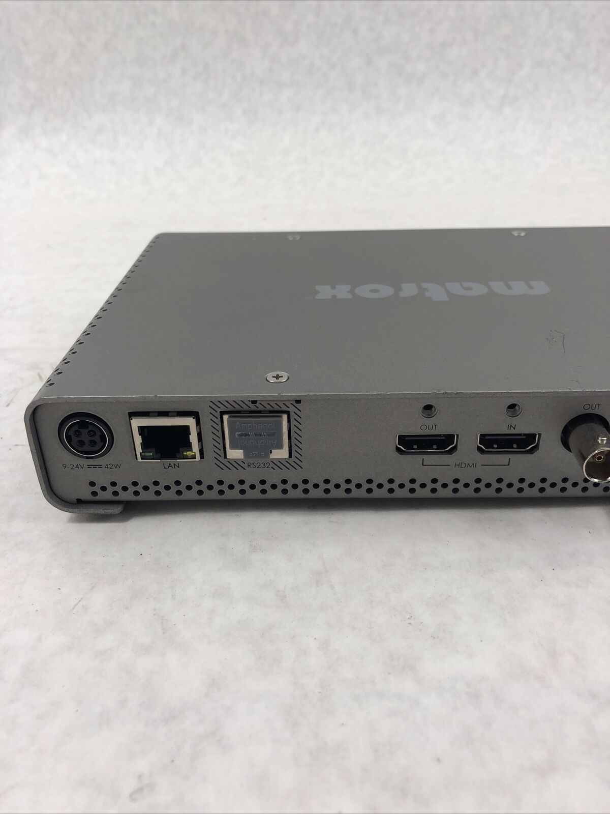 Matrox Monarch HDX MHDX/I Dual-Channel H.264 Video Encoder - No Power Adapter