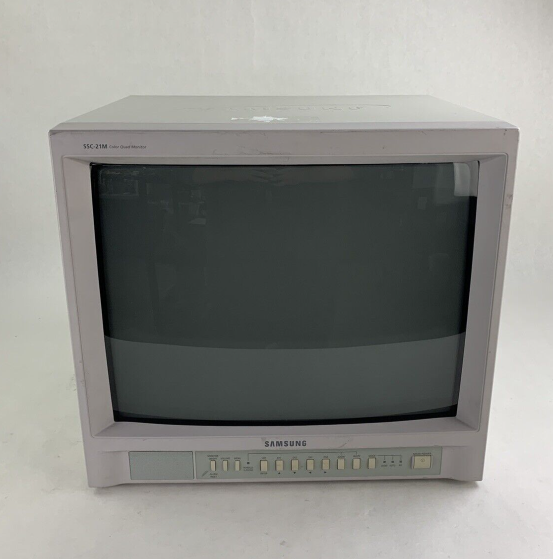 Samsung SSC-21M Color Quad Composite and Camera Monitor Retro Tested Grade B