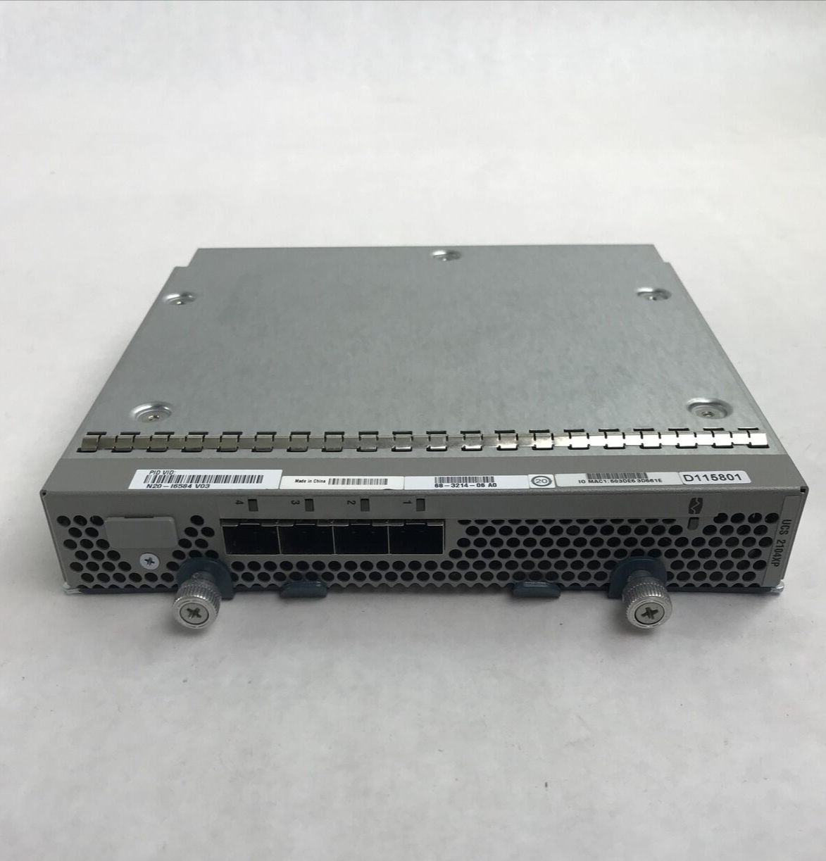 Cisco UCS 2104XP Fabric Extender 4 Port 10 GB N20-I6584 V03