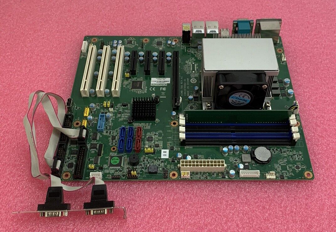 Advantech IMB-785 Motherboard Intel Core i7-6700 3.4GHz 8GB RAM w/ Shield