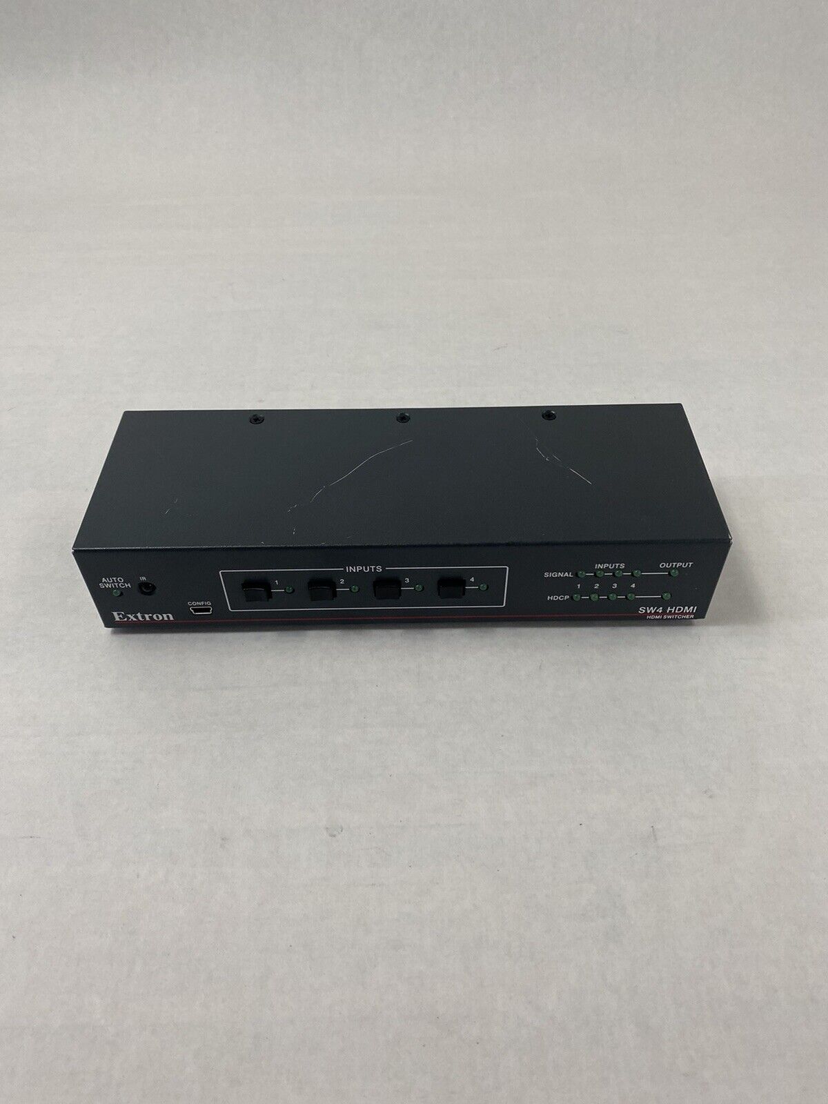 Extron SW4 HDMI Switcher 33-2418-01 Rev A Power Tested No AC Adapter