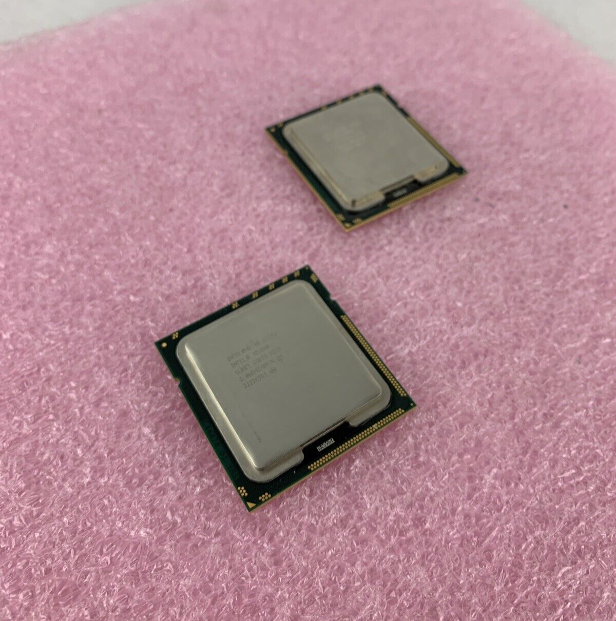 Lot of 2 Intel Xeon W3550 3.06GHz Quad-Core Processor 3122C636 Tested