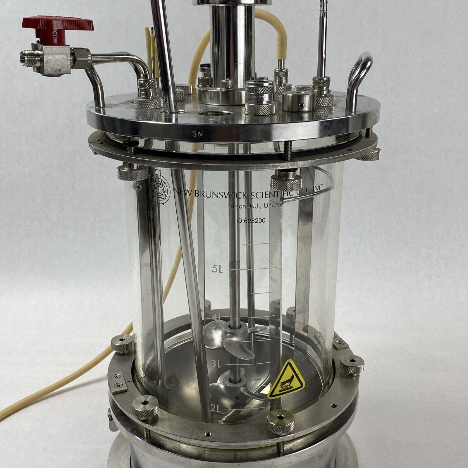 New Brunswick Scientific Q628200 5L Vessel Bioflo Fermentor Bioreactor