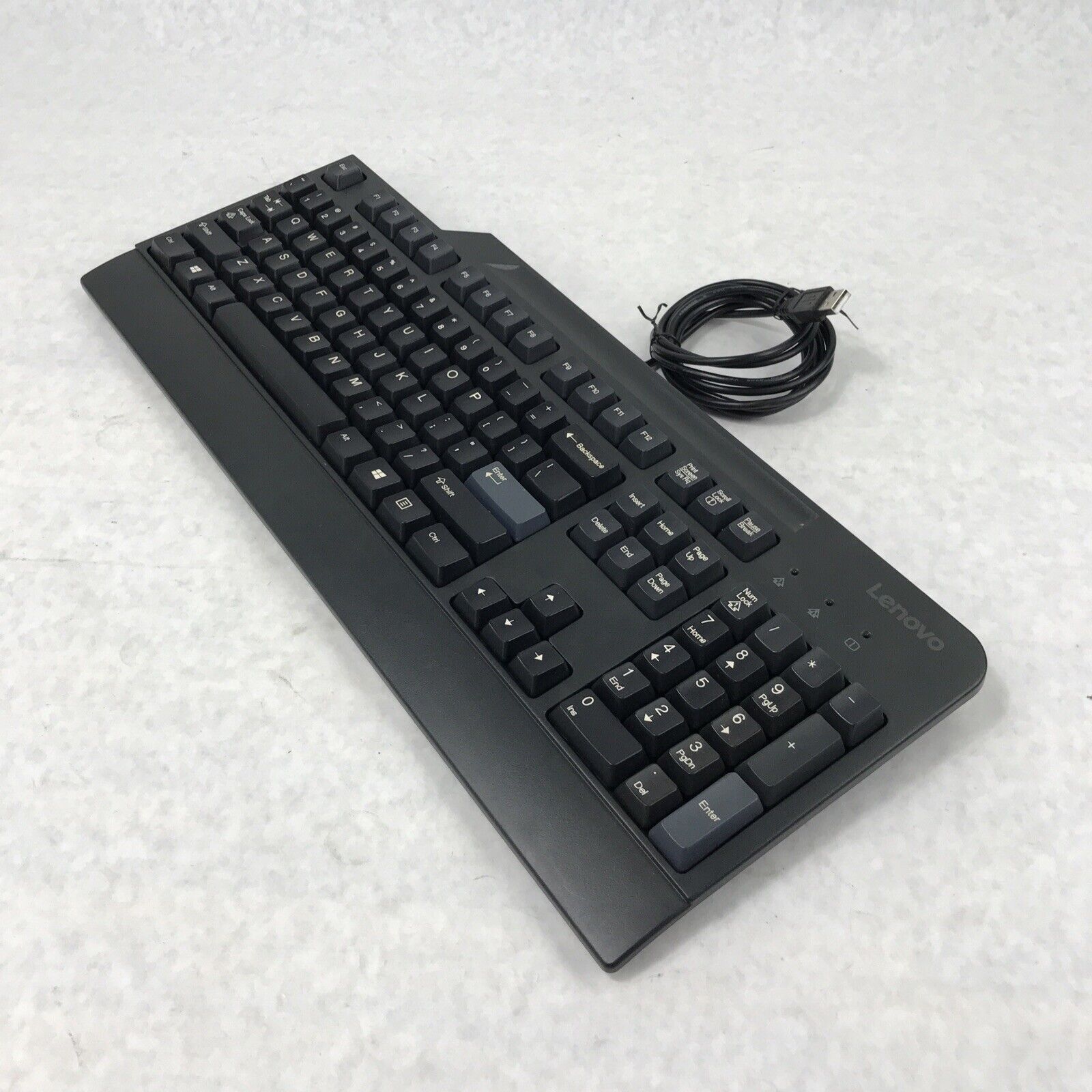 Lenovo KU-0225 Wired USB Keyboard Gray/Black SD50K28575