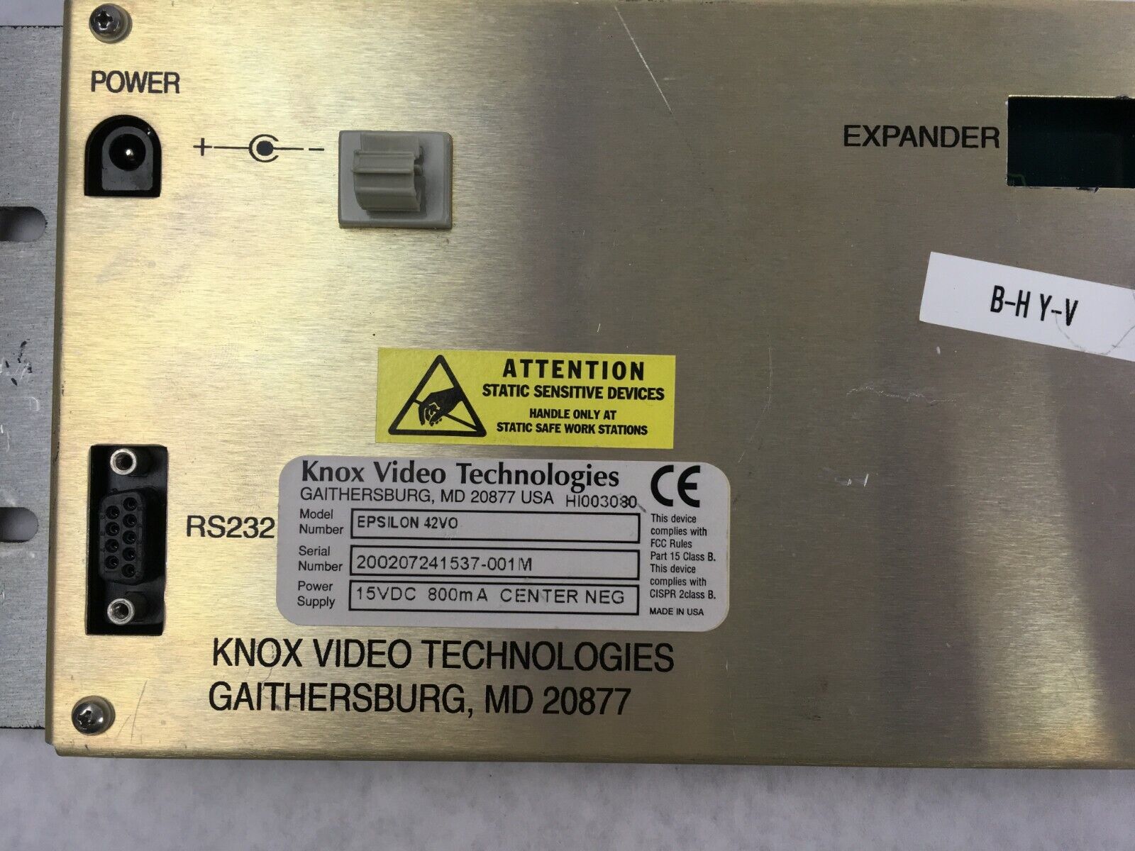 Knox ProSwitch Epsilon 42 4x2 Audio Video Control Board