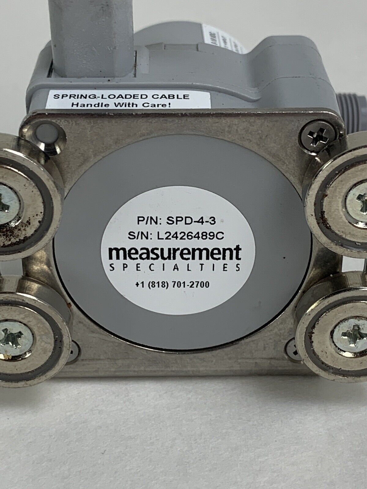 Measurement Specialties SPD-4-3 Rope Displacement Sensor Position