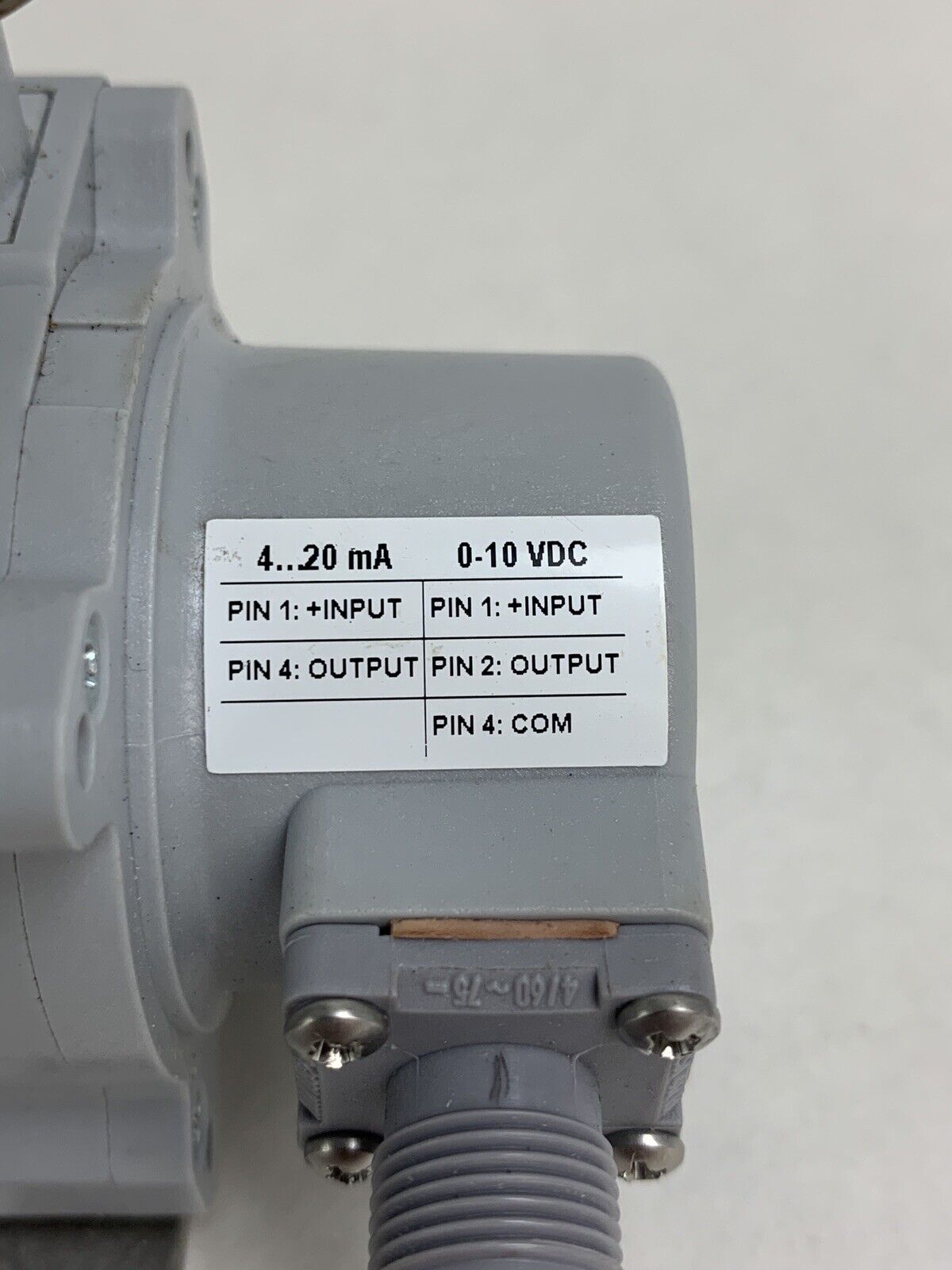 Measurement Specialties SPD-4-3 Rope Displacement Sensor Position