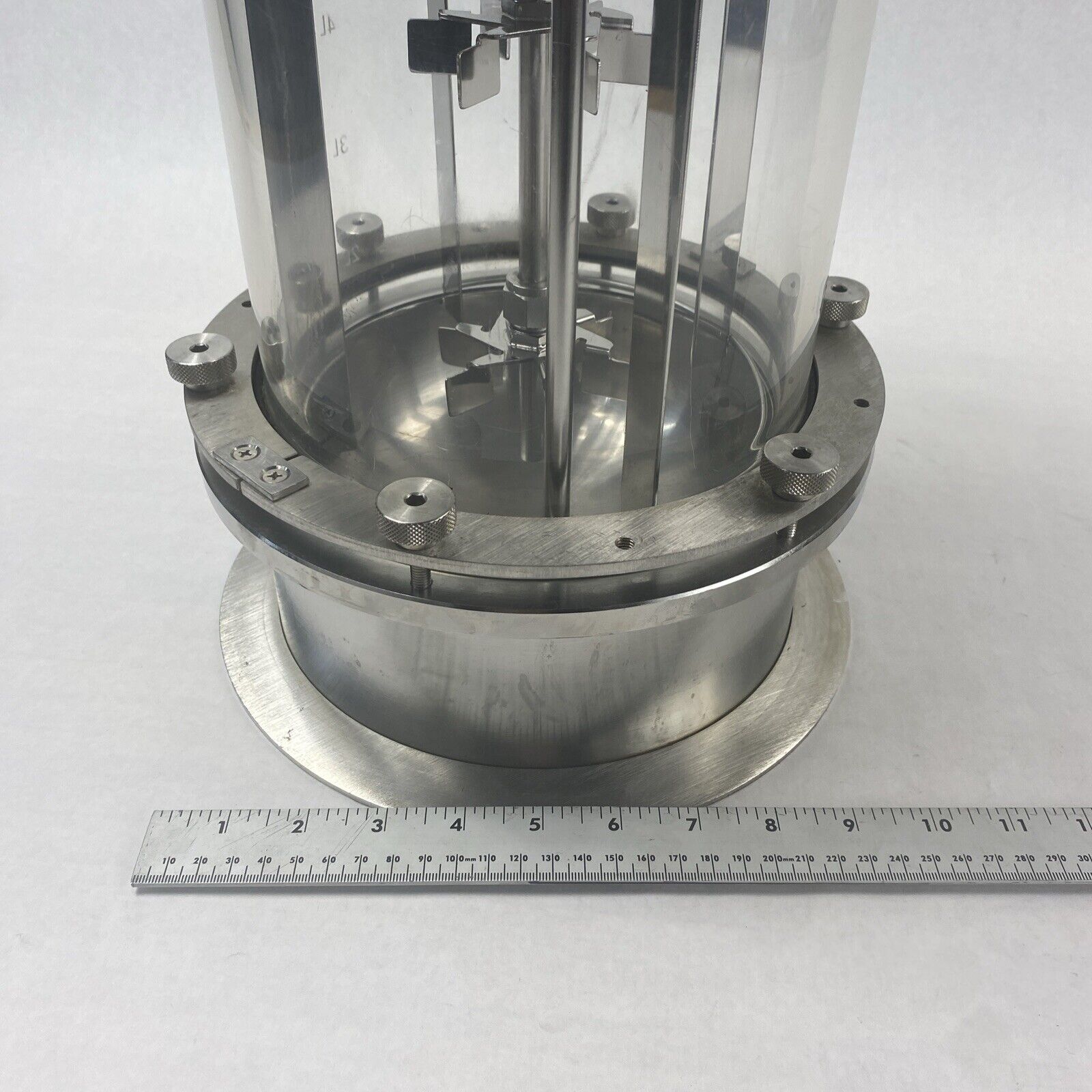 New Brunswick Scientific Q800400 5L Liter Glass Vessel Bioreactor