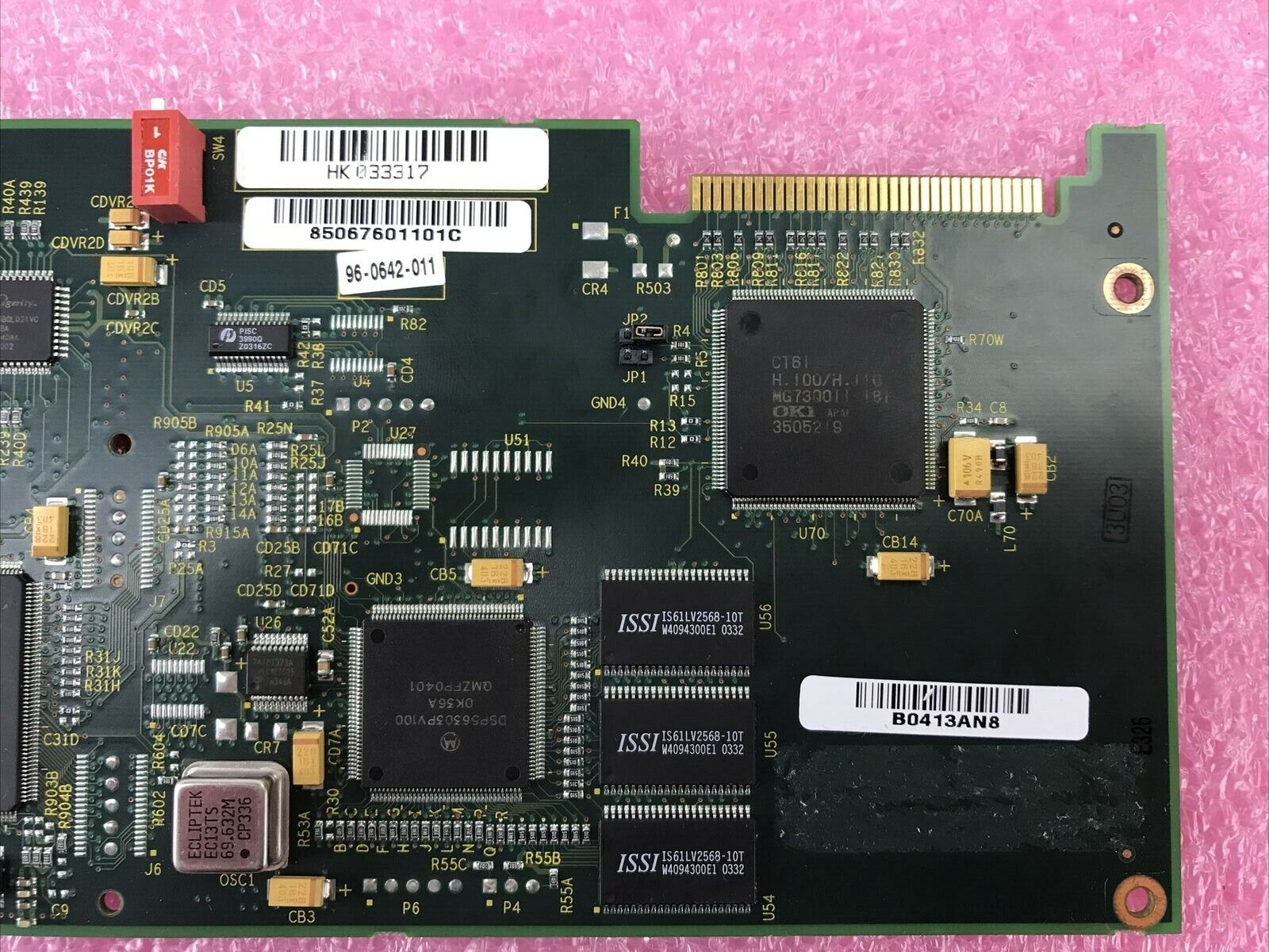 Dialogic D41JCT-LS PCIe 4 Port Analog Combined Media PCI Board 04-5480-001