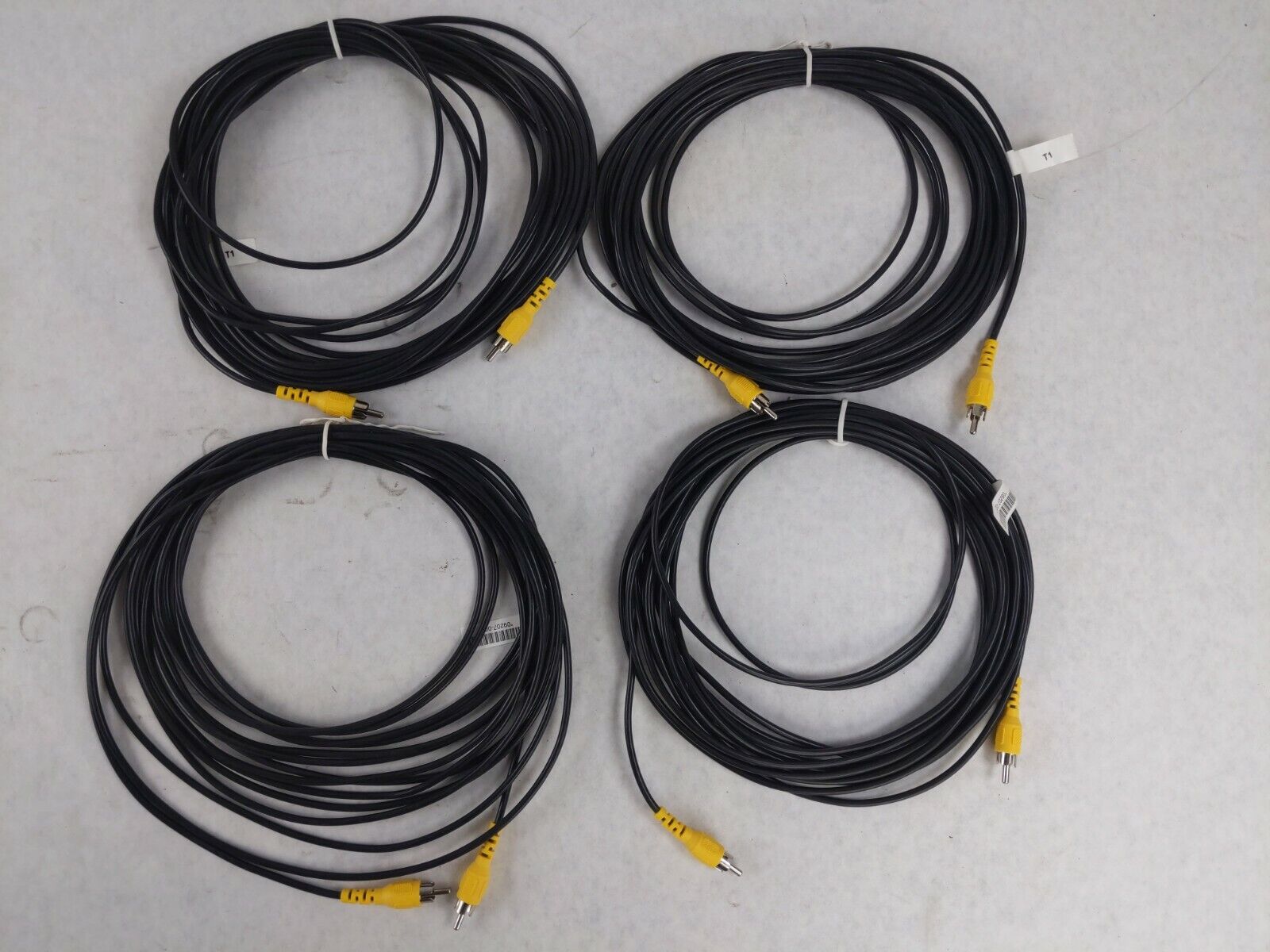 VS4000 Monitor Cables Lot of 9 2215-10305-001 1x VGA, 4x Composite, 4x S-Video