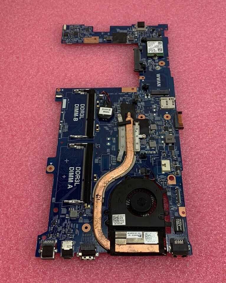 Dell Latitude 3350 Laptop Motherboard Intel i5-5200U 2.20GHz No RAM