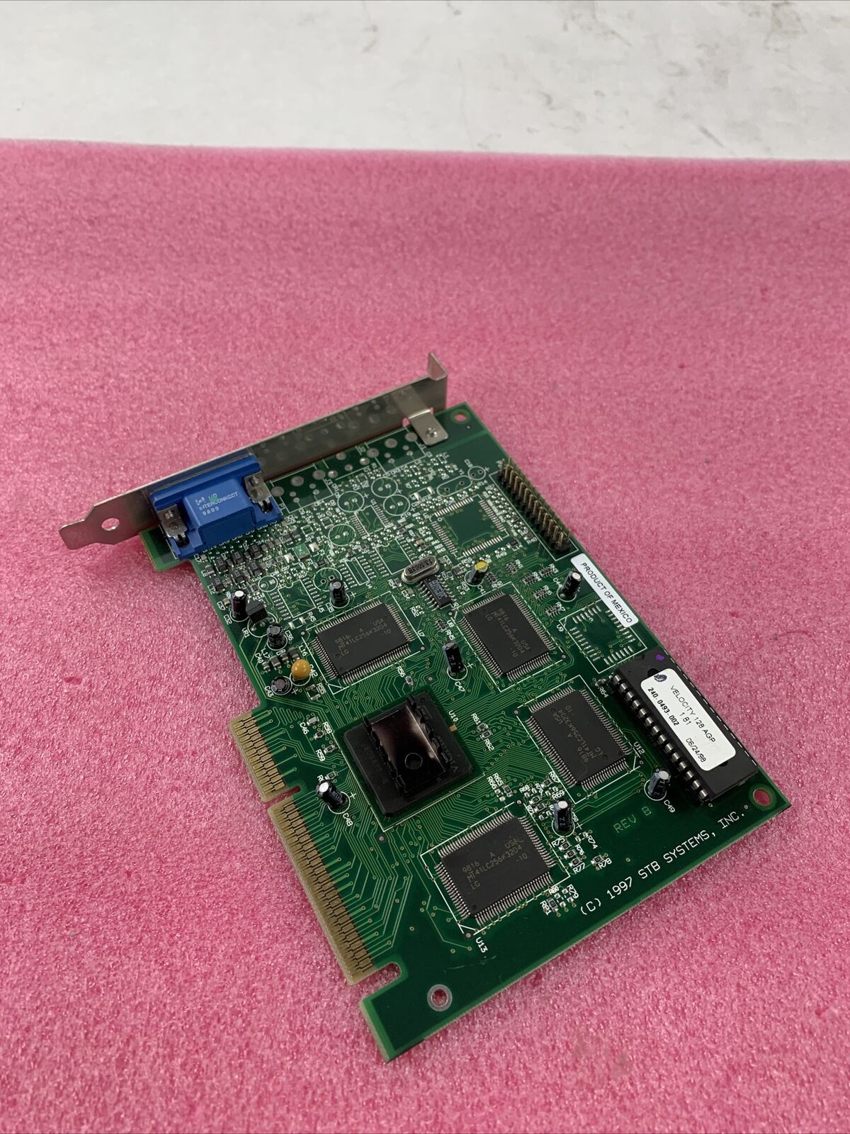 STB Systems Inc 210-0275-00X AGP Video Card Velocity 128