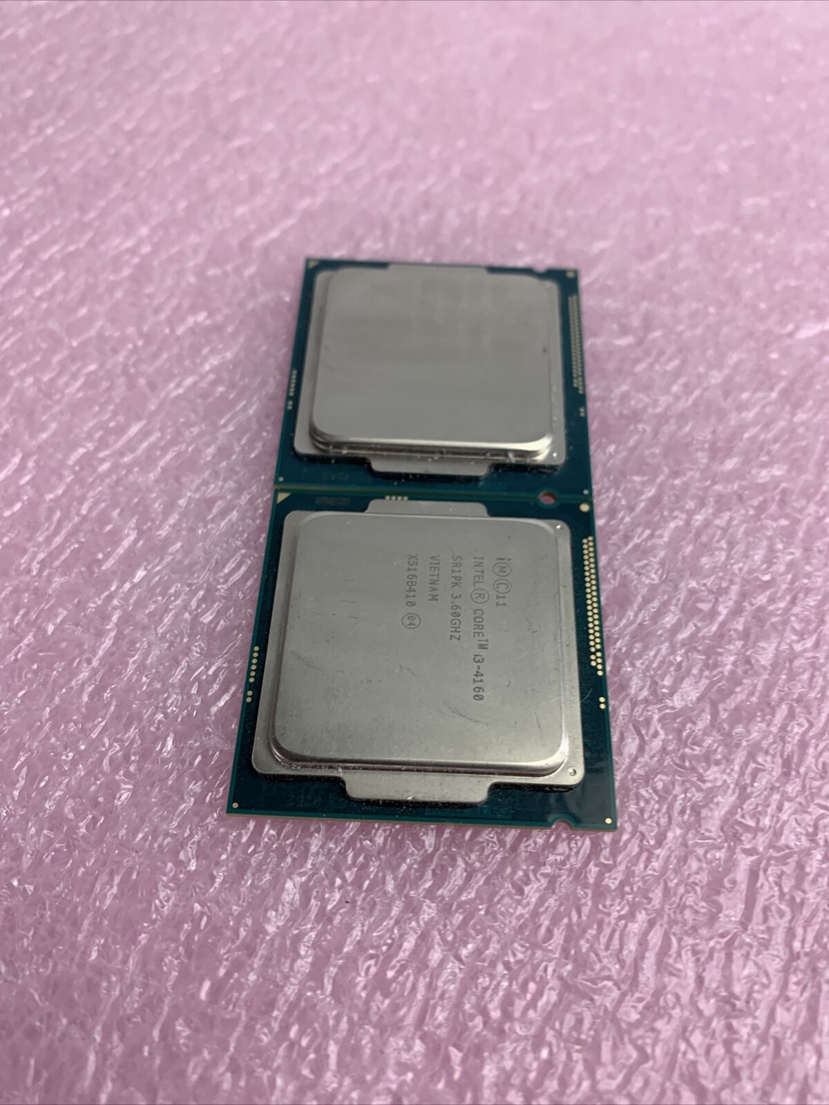 Lot of 2 intel Core i3-4160 SR1PK 3.6GHz Processors