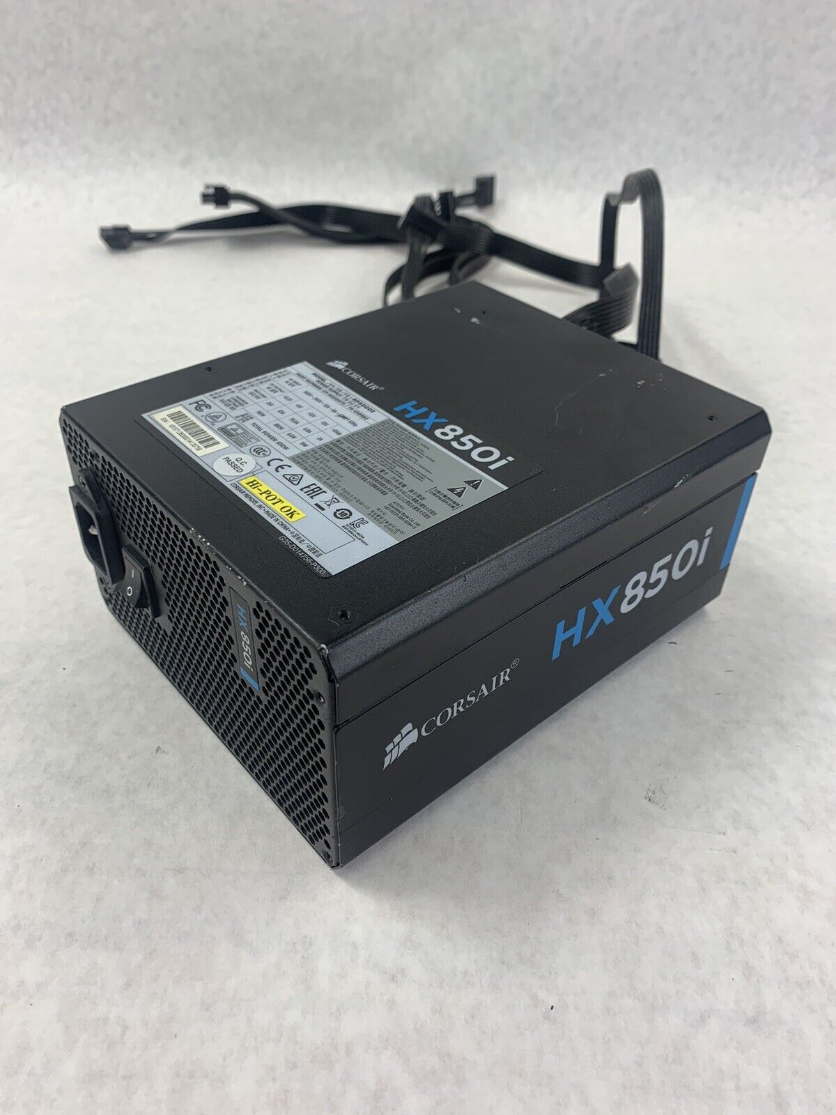 Corsair HXi Series HX850i 850W PSU Black 80+ Platinum (Used, Runs Well)