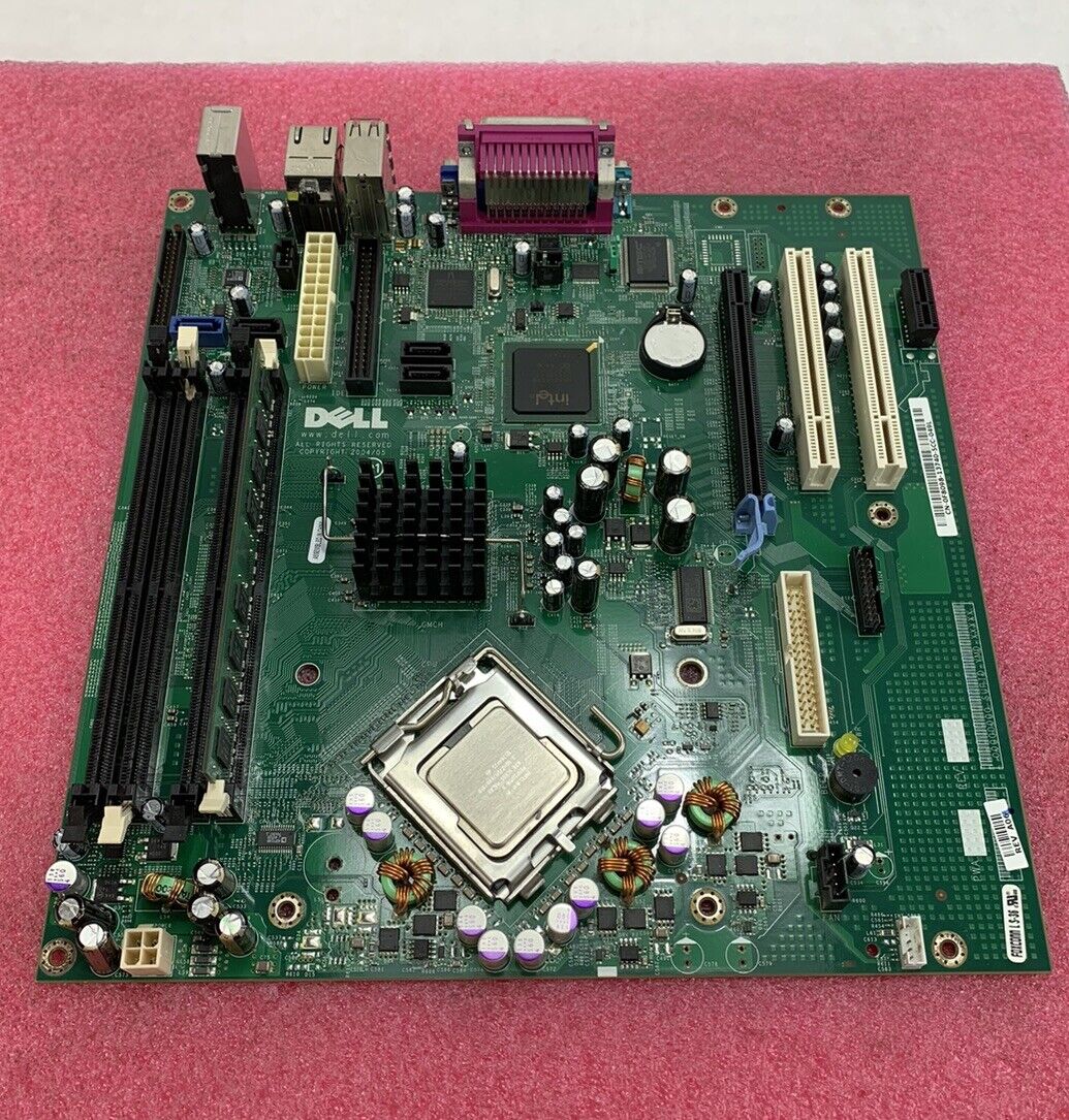 Dell OF8098 Motherboard Intel Pentium D 3.00GHz 2GB RAM w/ Shield