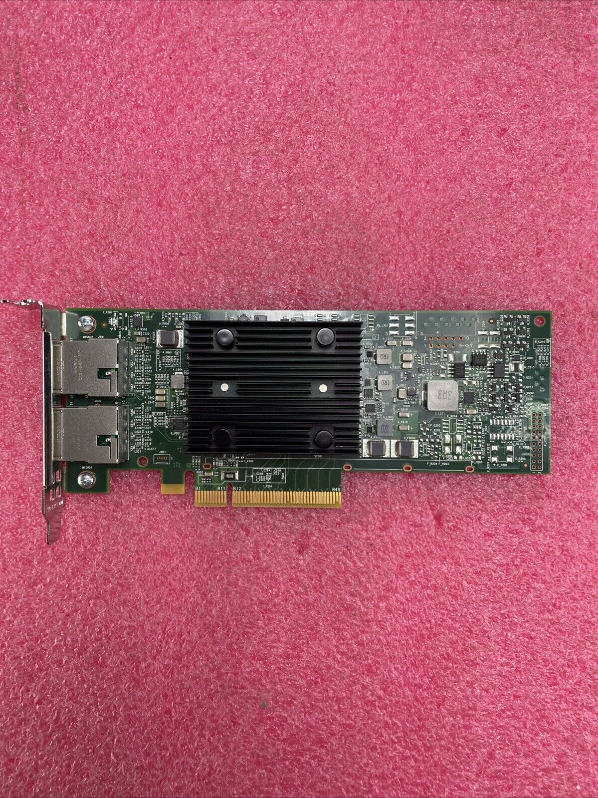 Dell Broadcom 0NC5VD Dual Port 10G RJ-45 Network Adapter Card Low Profile