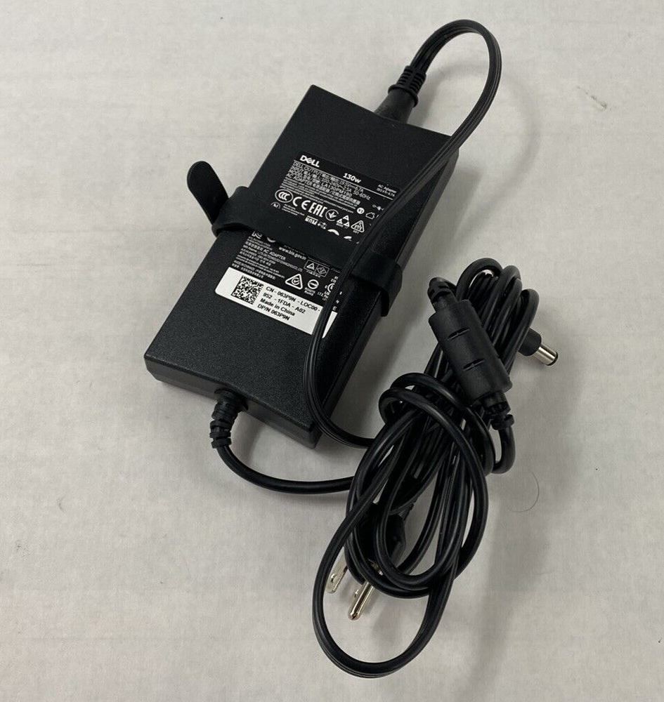 Lot of 2 Dell LA130PM190 130W 19.5V 6.7A AC Adapter Power Supply