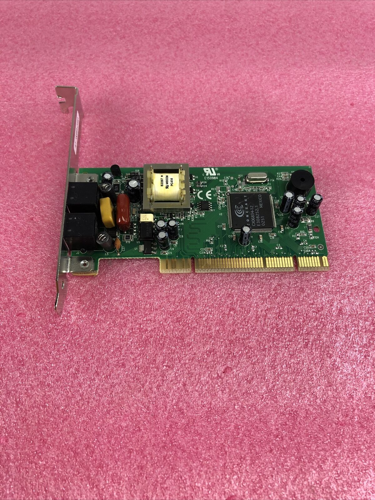 Zoom Telephonics V.92 PCI 56K Modem 3025C Series 0163