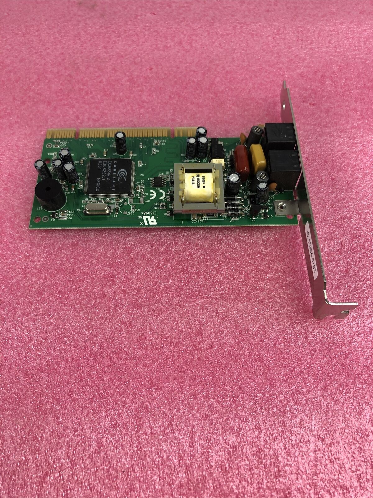 Zoom Telephonics V.92 PCI 56K Modem 3025C Series 0163