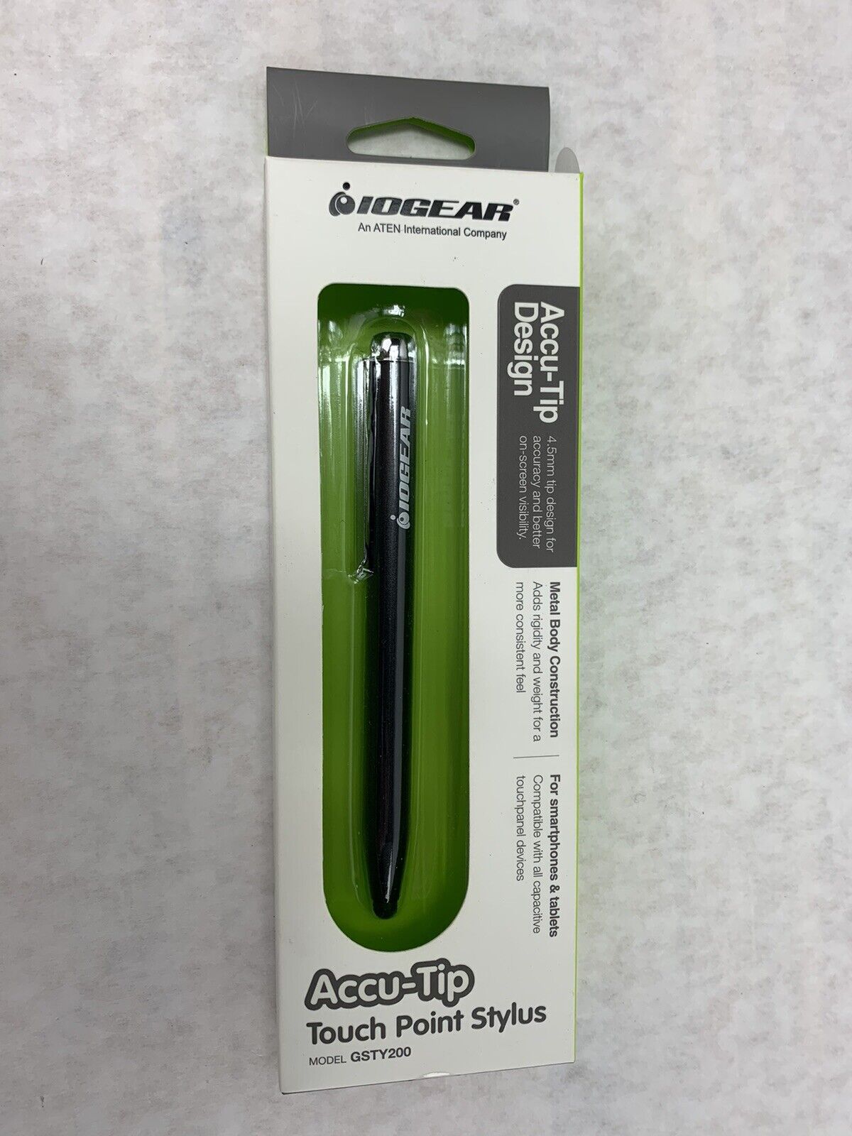 IOGEAR GSTY200 Accu Tip Stylus For Tablets And Smartphones