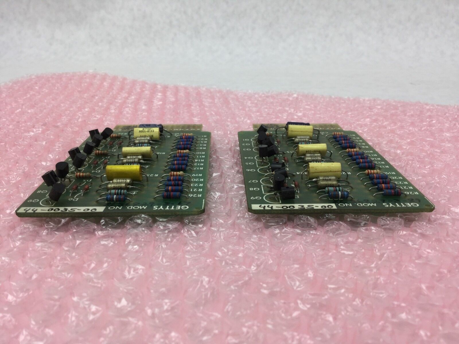 Gettys Module No. 44-0035-00 Circuit Board (Lot of 2)