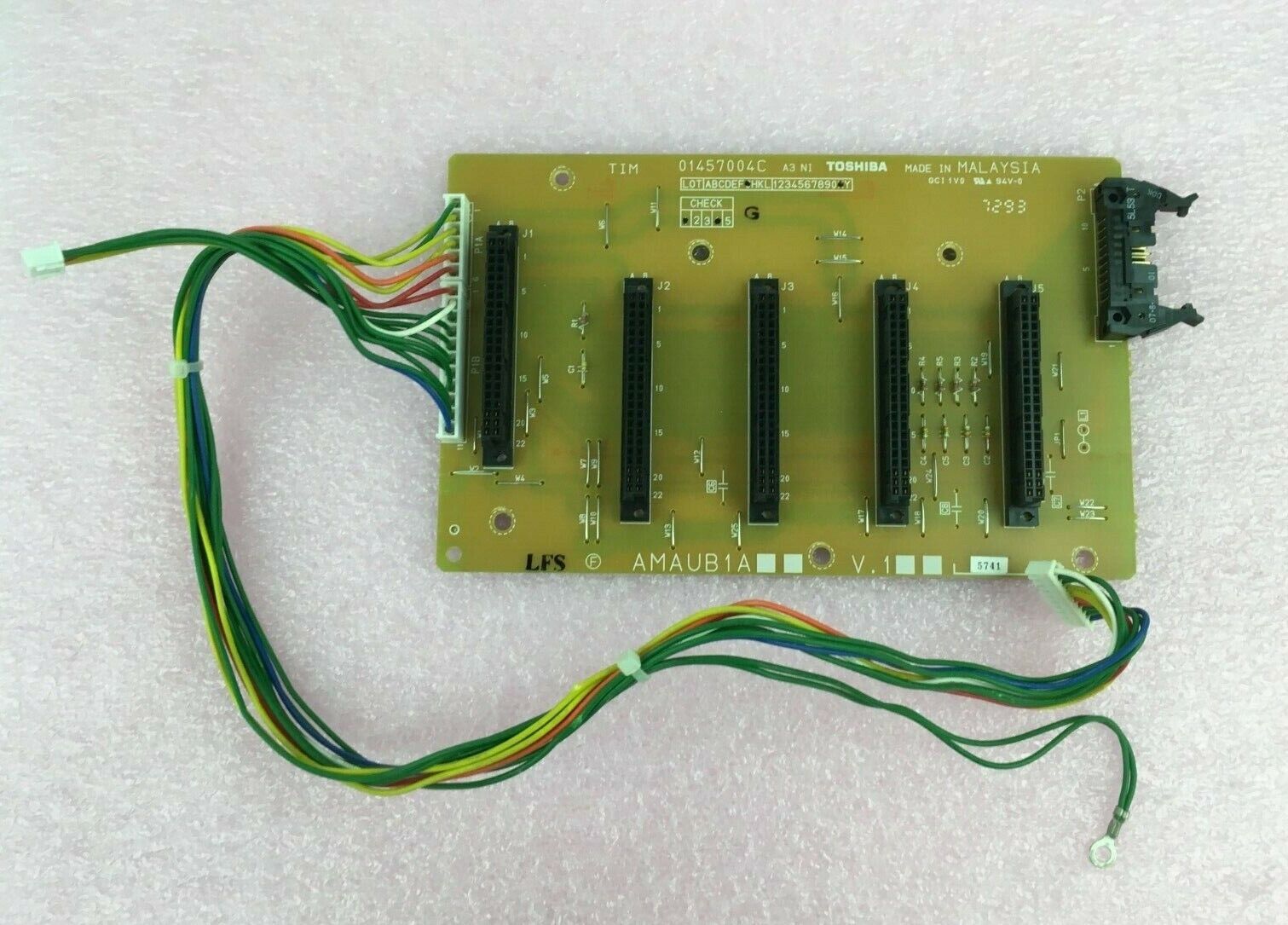 Toshiba 01457004C A3 NI AMAUB1A V1 Phone Circuit Board Port