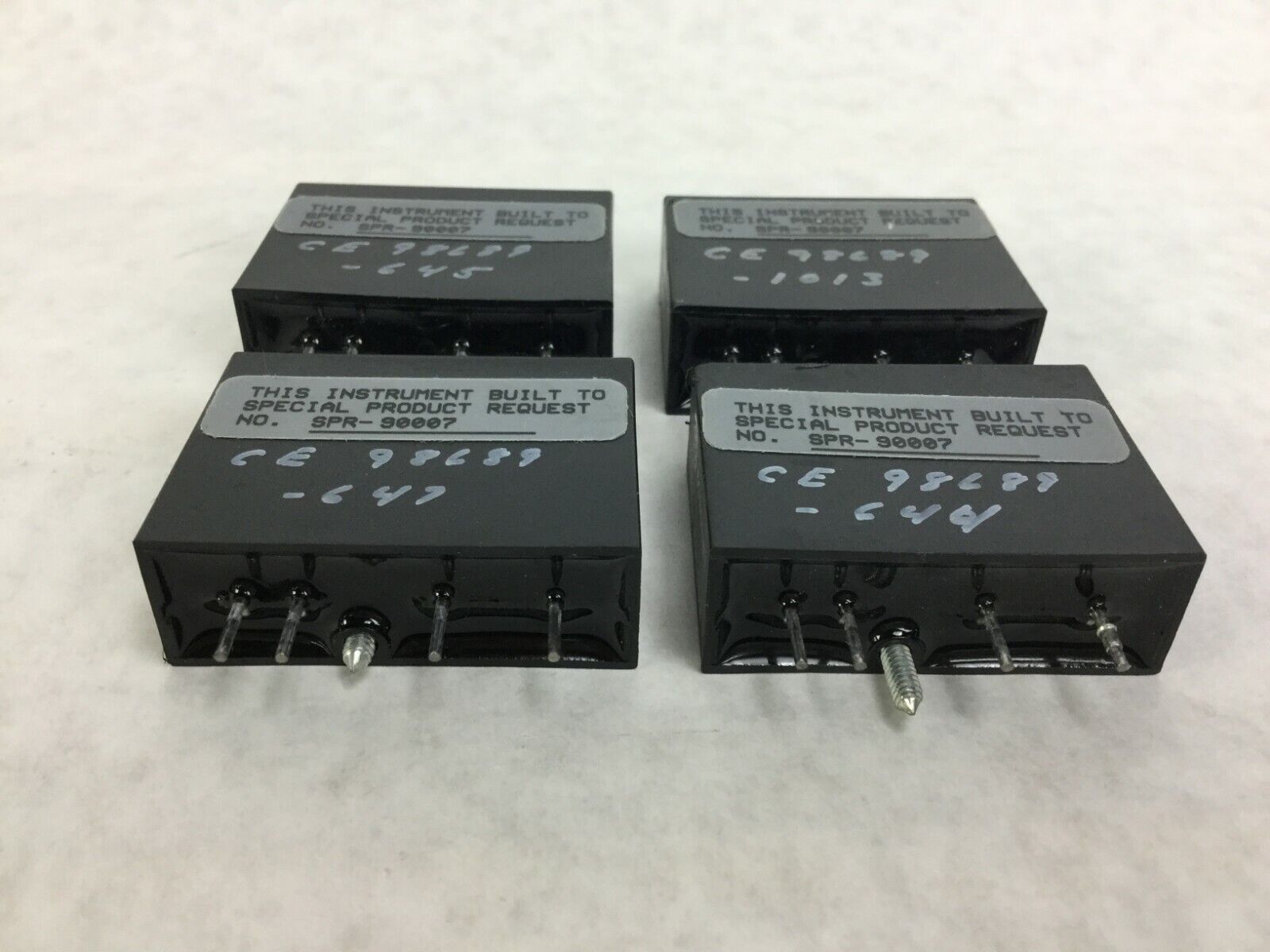 Taylor 6001BA14521A E58169  LR35852  Lot of 4