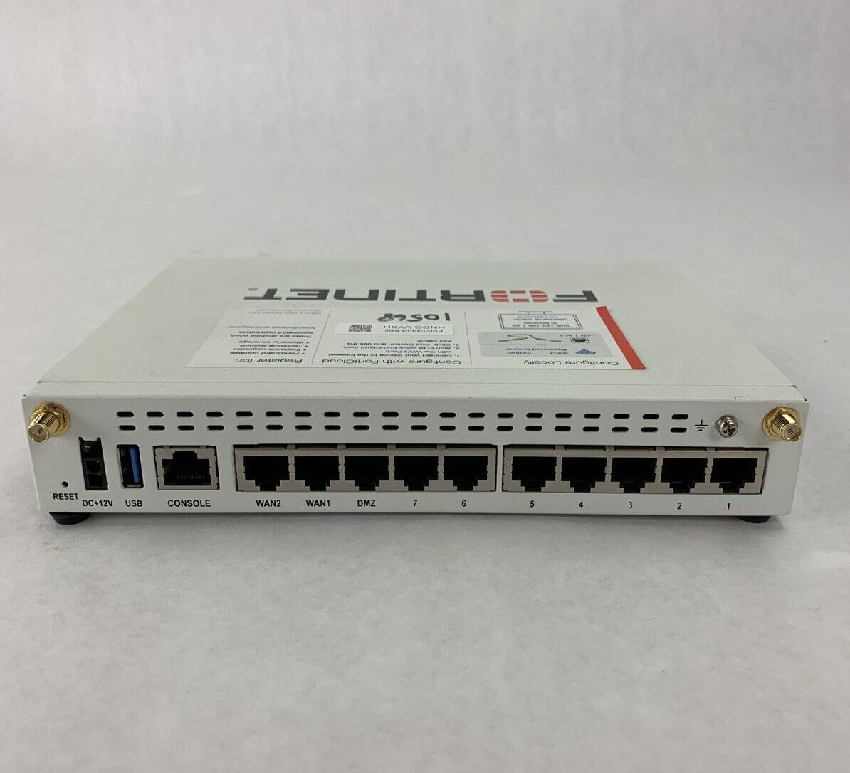 Fortinet FortiWiFi-60E FWF-60E Network Security Firewall Tested and Reset