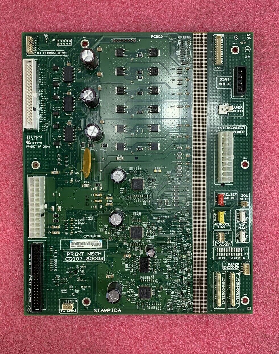 HP Designjet T7100 Mechanism Board CQ107-80003