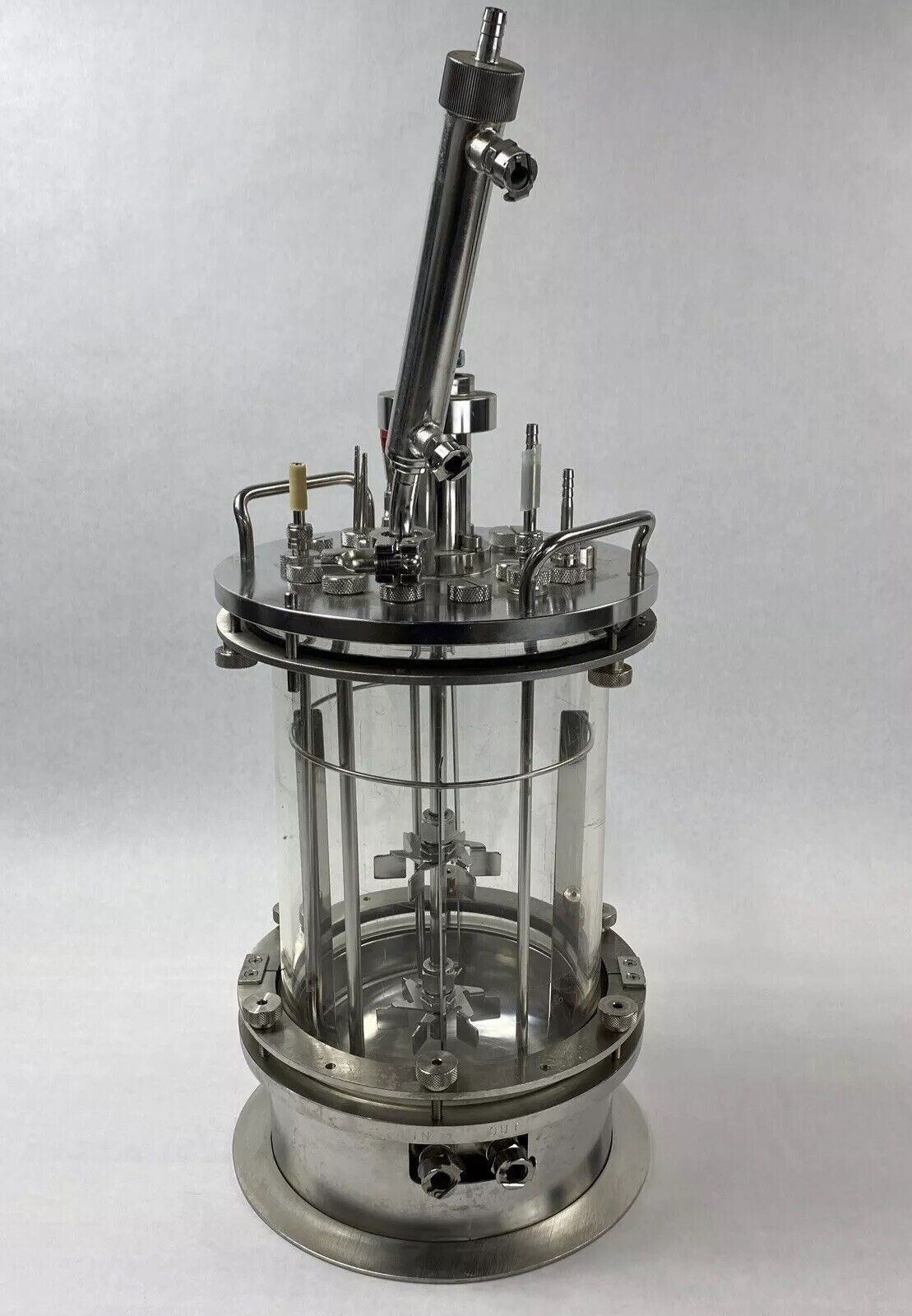 New Brunswick Scientific Q 605400 5L Glass Vessel Fermentor Bioreactor